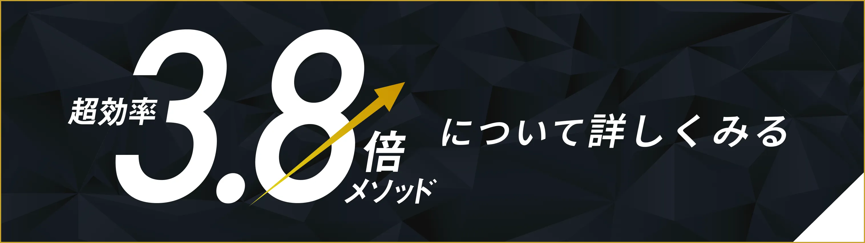 3.8倍メソッドについて詳しく見る